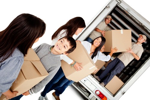 Removal Company Hackney team preparing for a local move in London