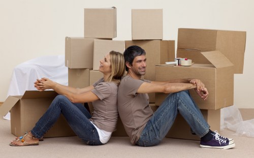 Commercial removals setup for a Hackney office relocation