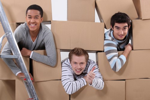 Free quote policy for a Hackney removals service