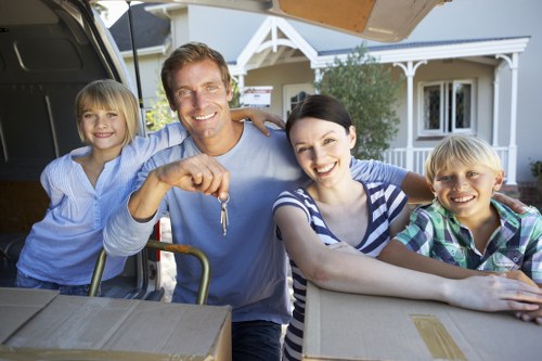 Professional Hackney removals service handling boxes and furniture carefully