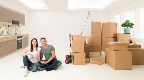Local removal service handling a top-floor flat move in Hackney