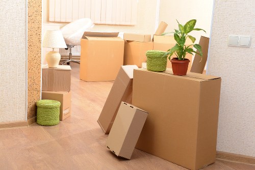 Hackney removals crew working safely and responsibly
